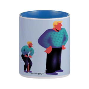 Mug Kecil pompa besar