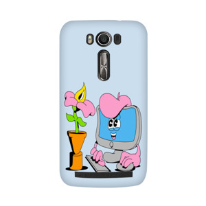 Layar bunga ceria Casing HP