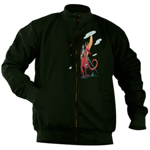 Jaket Bomber Satria naga berkuda