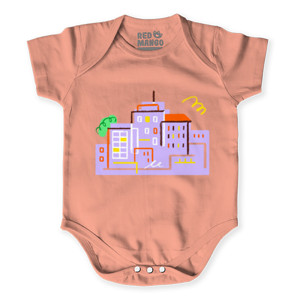 Baby Jumper Gedung kota bersih