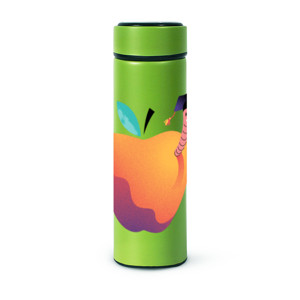 Botol Tumbler Ulat apel pintar