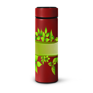 Botol Tumbler Daun hijau