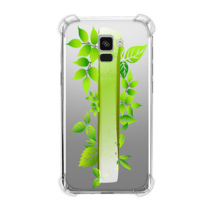 Casing HP Daun hijau