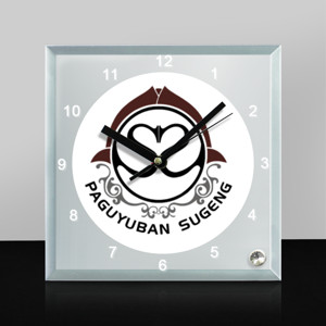 Jam Meja Logo Paguyuban Sugeng