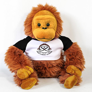 Boneka Orang Utan Logo Paguyuban Sugeng