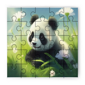 Puzzle Panda lucu 12