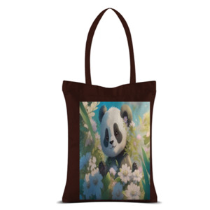 Tas Tote Anak panda lucu 1