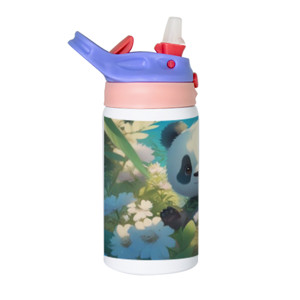 Botol Minum Anak Anak panda lucu 1