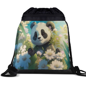 Tas Serut Anak panda lucu 1