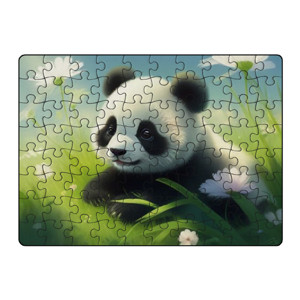 Puzzle Panda lucu 12