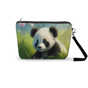 Pouch Trapesium Panda lucu 11