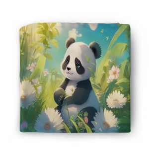 Sarung Bantal Panda lucu 2