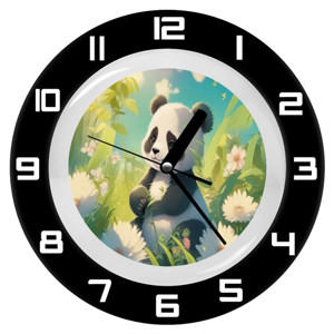 Jam Dinding Panda lucu 2