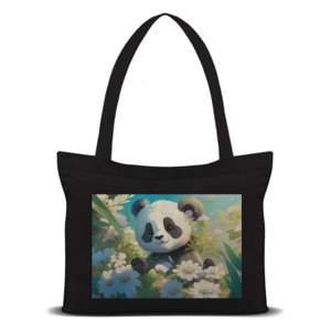 Tas Tote Anak panda lucu 1