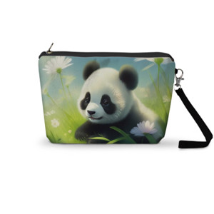 Pouch Trapesium Panda lucu 12