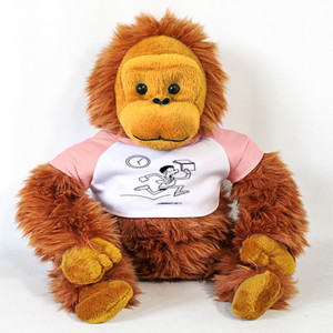 Boneka Orang Utan Late Man Run