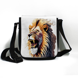 Tas Selempang Lion face - Singa alam liar 12