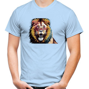 Kaos Lion face - Singa alam liar 9