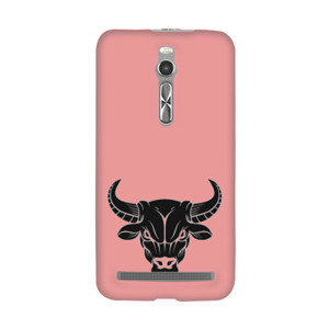 kepala banteng marah hitam Casing HP