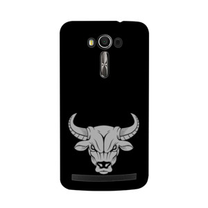 kepala banteng marah putih Casing HP