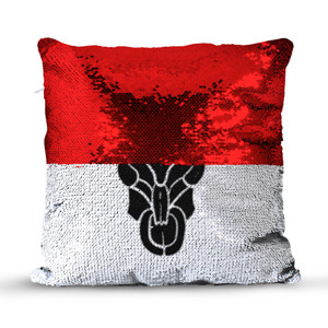 Bantal Ajaib Banteng tato yang digambar tangan hitam