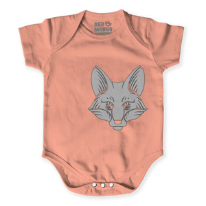 Baby Jumper kepala rubah predator putih