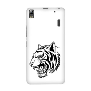 kepala harimau hitam Casing HP