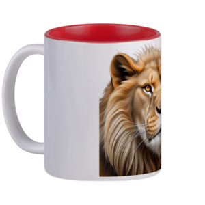 Mug Lion face - Singa alam liar 3