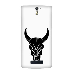 Banteng tato yang digambar tangan hitam Casing HP