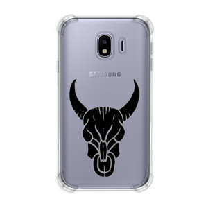 Casing HP Banteng tato yang digambar tangan hitam